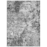 UERMEI J24026D 8 x10 Large Area Rug, Washable, Non-Slip Silicone Rubber Backing, Soft Modern Abstract Carpet, Dark Gray