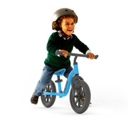 Chillafish CPCH04 Lightweight Buzzi 10' Balance Bike with Adjustable Seat for Kids, Blue