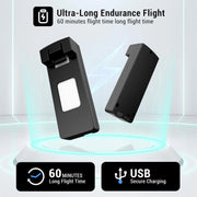 Adora S118 4K Drone for Kids Beginners, Emergency Stop, GPS, Emergency Stop, One Key Start, 360 Flips, Black