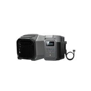 EcoFlow Wave 3 Portable Air Conditioner, 6100 BTU Cooling, 6800 BTU Heating, 1000W Fast Charging, 8H Wireless Use, App Control, Gray