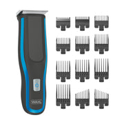 Wahl Self-Clip 360 Cordless Dual Grip Hair Clipper Kit Black Blue 93008521