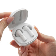 NuvoMed DigiEars Pro True Wireless Design Digital Hearing Aids with Bluetooth and Charging Case, White