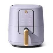 Made By Gather 29023 Beautiful 3 Qt Digital Air Fryer with TurboCrisp Technology, EverGood Ceramic Nonstick Coating, White, 1200W