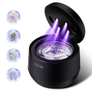 MySmile Ultrasonic Retainer Cleaner with 45kHz Frequency, UVC Sterilizer, 200ml Capacity, Two Cleaning Modes