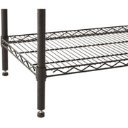Hyper Tough (5T60164872B) 5 SHELF HEAVY DUTY METAL STORAGE RACK-BLAC