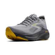 Brooks Adrenaline GTS 25 Men's Running Shoes, Primer Grey/Ebony/Jasmin, Size 12 Medium, Lace-Up, GuideRails Support, DNA LOFT v3 Cushioning, 110454-044