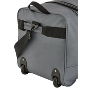 Protege Navigation 32-Inch Collapsible Rolling Duffel Bag, Gray, Polyester, Wheeled Travel Bag, WM-96132-012