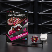 Hasbro Beyblade X Reaper Incendio T 4-70K CX Starter Pack, Customizable Balance Type Top with X-Celerator Gear System, Die-Cast Metal, Ages 8+