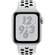Apple Watch Gen 4 Series 4 Nike+ 40mm Silver Aluminum - Pure Platinum Sport Band MU6H2LL/A