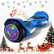 MOSTA All Terrain Self-Balance Scoote ,Electric Scooter Board for Kids & Adults with Bluetooth and Led Lights