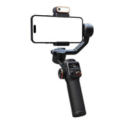 Hohem iSteady M6 3-Axis Smartphone Gimbal Kit with Fill Light and AI Vision Sensor, Black