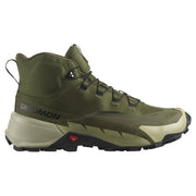 Salomon Cross Hike 2 Mid GORE-TEX Hiking Boots for Men - Olive/Moss Black - 11.5M