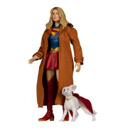 McFarlane Toys DC Multiverse Supergirl and Krypto 7 Inch Gold Label Action Figure Theatrical Edition TM17834