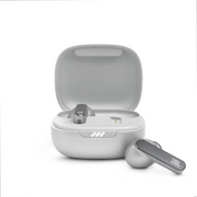 JBL JBLLIVEPRO2TWSSLAM Live Pro 2 Wireless Earbuds, True Adaptive Noise Cancelling, 40 Hours Playback, Wireless Charging, 6 Microphones, IPX5 Water Resistant, Silver