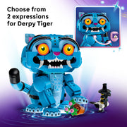 LEGO KPop Demon Hunters Derpy Tiger and Sussie Bird 825-Piece Building Set, Multicolor, 6636437