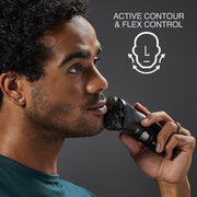 Remington R3000 R3 Style Series Rotary Shaver for Men, Flexing Technology and Sensitive Skin Comfort