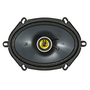 Kicker CS-Series 6x8-Inch 2-Way Coaxial Car Speakers, 225W Peak Power, 4 Ohm, Polypropylene Cone, Neodymium Tweeter, 2 Pack, 46CSC684