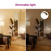 Philips Smart Wi-Fi Connected LED 85-Watt Recessed Can Downlight, Full-Color and Tunable White, Dimmable, Frosted 5-6 Inch Trim Size, E26 Base, 4-Pack, 562314-4