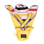 Pendleton Pet Waterproof Reversible Rain Coat for Dogs - Yellow/Glacier Lining - XL