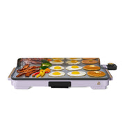 Beautiful XL Electric Griddle, 12 x 22 in, Non-Toxic EverGood Ceramic Coating, Lavender, 1500W, 19983