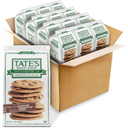 Tate's Bake Shop Gluten Free Chocolate Chip Cookies, Thin Crispy Texture, 12 Pack of 7 Oz Bags