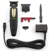 BaBylissPRO LithiumFX+ Hair Trimmer, Gold Titanium T-Blade, 6,800 RPM Motor, Cord/Cordless, Ergonomic Design, 4-Hour Runtime, FX773N
