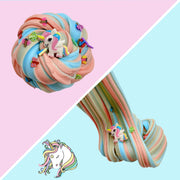BVEHSR 9 Pack Fruit Dessert Butter Slime Kit, Scented, Super Soft Non-Sticky Texture, Multicolor, Ages 3-12