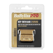 BaBylissPRO Gold Titanium Deep Tooth Replacement T-Blade, 2.0 mm, Fits FX787 FX797 FX726 FX773N Trimmers, FX707G2