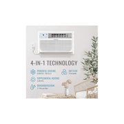 Keystone New 8000 BTU Through-the-Wall Air Conditioner with Supplemental Heat