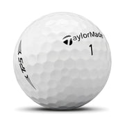 TaylorMade TP5 Yellow Tour Golf Balls, 5-Layer Construction, Soft-Tough Urethane Cover, High Spin, 1 Dozen, N7603101