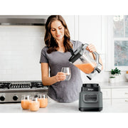 Ninja BE200 Classic Blender, 1000 Watts, 3 Speeds, Smoothies, 72 Oz. Pitcher, Total Crushing Blades, Dark Gray