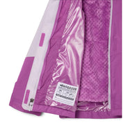 Columbia Girls Bugaboo III Fleece Interchange 3-in-1 Jacket, Omni-Tech Waterproof, Omni-Heat Thermal Reflective, Razzle Lavender Pearl, Small, 208948