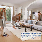 Tineco VA170200US GO Cordless Stick Vacuum, 40 min Run Time - Powder Blue (GO203)
