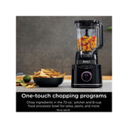 Ninja Detect Kitchen System Power Blender + Food Processor Pro TB401 - BLACK ONE SIZE