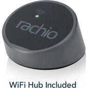 Rachio Smart Hose Timer Bundle, 2 Valves with WiFi Hub, Blue, App Control, Weather-Based Skips, Quick Install, SHVK-V01001