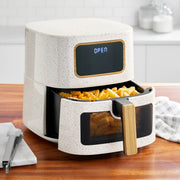 The Pioneer Woman PW8402294814-01 5.8 qt Air Fryer, Linen Speckle - Energy Efficient