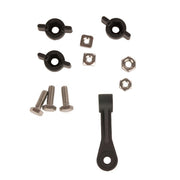 Scotty Kayak SUP Transducer Mounting Arm, Telescoping 11.5-18 in, 360 Swivel, Composite Material, Black, Medium SCT-0141