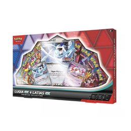 Pokmon Prismatic Evolution Lugia ex & Latias ex Premium Collection Box, 10 Booster Packs, 2 Foil Promo Cards, Oversized Lugia ex Card, PKM097