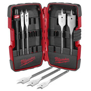 Milwaukee 49-22-0175 8-Piece Universal Quik-Lok Flat Boring Set