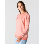 W Tncl Srs Rlxdfit Swtshrt - DUSTY CEDAR HEA - 2X