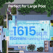 Wybot C1 Cordless Robotic Pool Cleaner for Inground Pools/Above Ground Pool 4-in-1 Wall & Waterline Cleaning