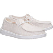 Heydude Wendy Stretch Jersey Women's Casual Shoes, Slip-On Loafers, Lightweight, Comfortable, Oatmeal Beige, 43857-82284-05