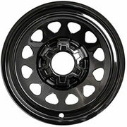 Coast2Coast International Automotive Wheel Simulator, Black Gloss, 17 in, 12-Hole, Fits Select Chevrolet Silverado and GMC Sierra 2019-2023