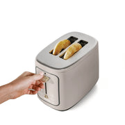 Beautiful 19453 2 Slice Toaster with Touch-Activated Display, Porcini Taupe by Drew Barrymore