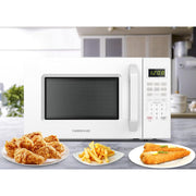 Farberware FMO11WEIWH 1.1 Cu. Ft. 1000-Watt Compact Microwave Oven, White