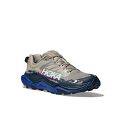 Hoka Torrent 4 Men's Running Shoes, Lightweight Cushioned Trail Sneakers, Farro/Ultramarine, 9 D, 1155115-FRRL