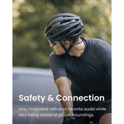 Shokz S803 OpenRun SE Wireless Bluetooth Bone Conduction Sport Headphones (Grey)