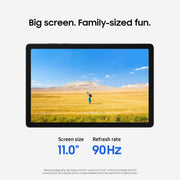 Samsung Galaxy Tab A11+ Tablet, 11 Inch, 256GB Storage, 8GB RAM, MediaTek Octa-Core Processor, Gray
