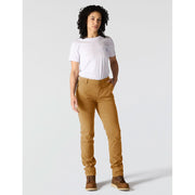 Carhartt Women's Rugged Flex Relaxed Fit Canvas Work Utility Pants, Carhartt Brown, Size 10 Short, 105113-BRN-10S