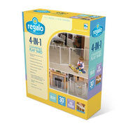 Regalo 1350 192-Inch Super Wide Configurable Baby Gate & 8-Panel Play Yard/White